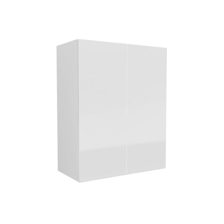 Double Door Wall Cabinet | Milano White | 24W x 30H x 12D - BUILDMYPLACE