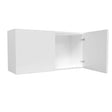 Double Door Wall Cabinet | Milano White | 36W x 18H x 12D - BUILDMYPLACE