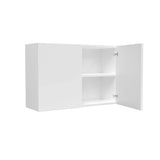 Double Door Wall Cabinet | Milano White | 36W x 24H x 12D - BUILDMYPLACE