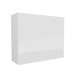 Double Door Wall Cabinet | Milano White | 36W x 30H x 12D - BUILDMYPLACE