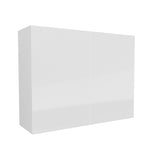 Double Door Wall Cabinet | Milano White | 39W x 30H x 12D - BUILDMYPLACE