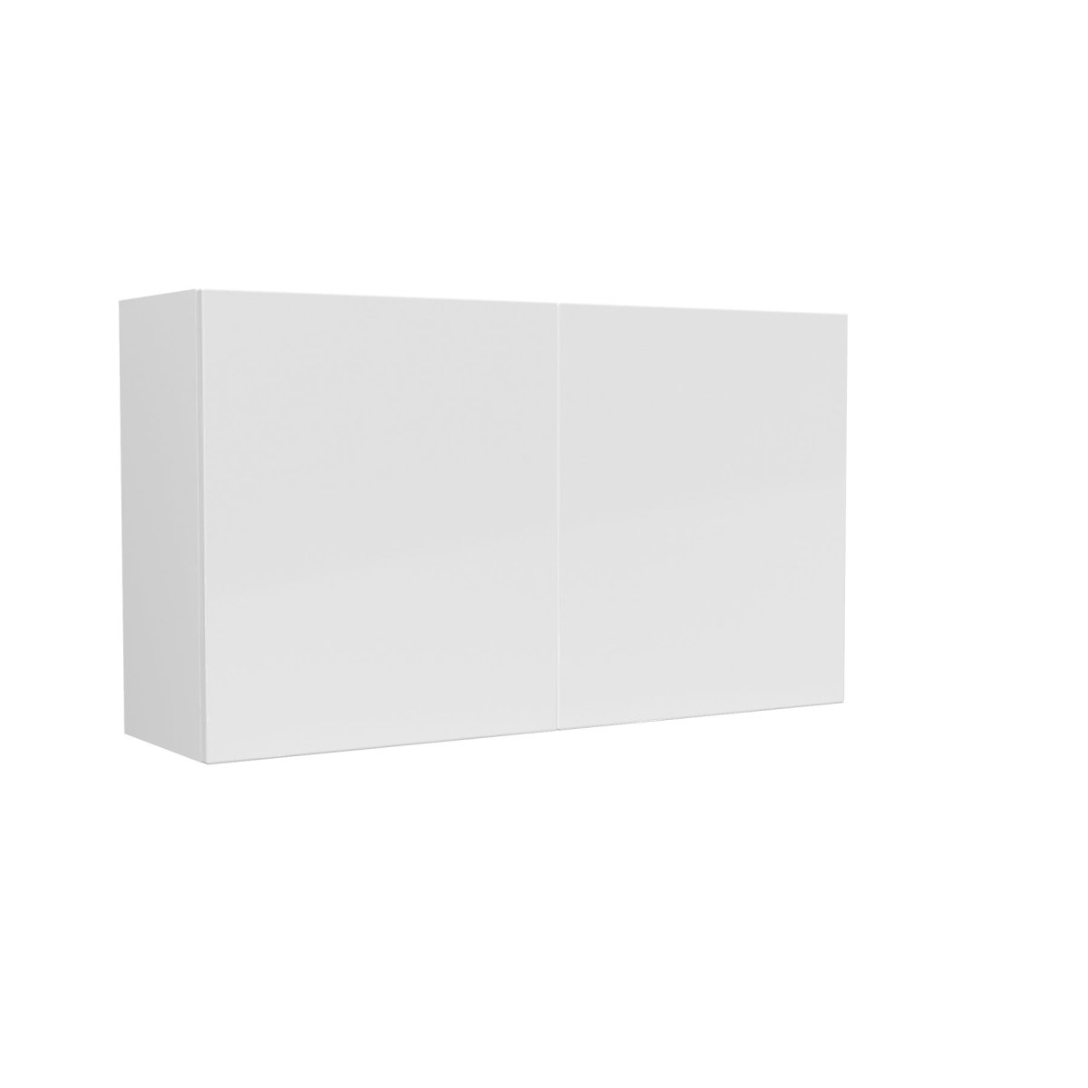 Double Door Wall Cabinet | Milano White | 42W x 24H x 12D - BUILDMYPLACE