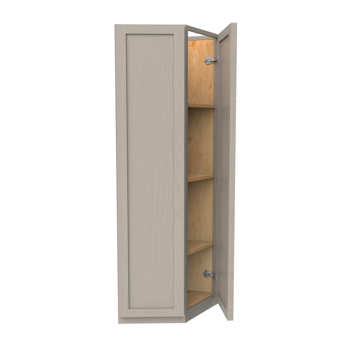 Double Door Wall End Cabinet | 12W x 42H x 12D - BUILDMYPLACE