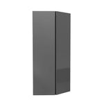 Double Door Wall End Cabinet | Milano Slate | 12W x 36H x 12D - BUILDMYPLACE