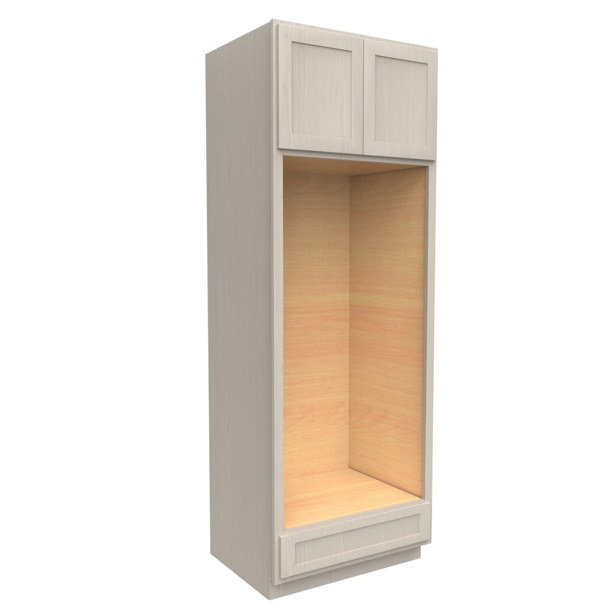 Double Oven Cabinet | Elegant Stone| 30W x 84H x 24D - BUILDMYPLACE