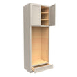 Double Oven Cabinet | Elegant Stone| 33W x 96H x 24D - BUILDMYPLACE