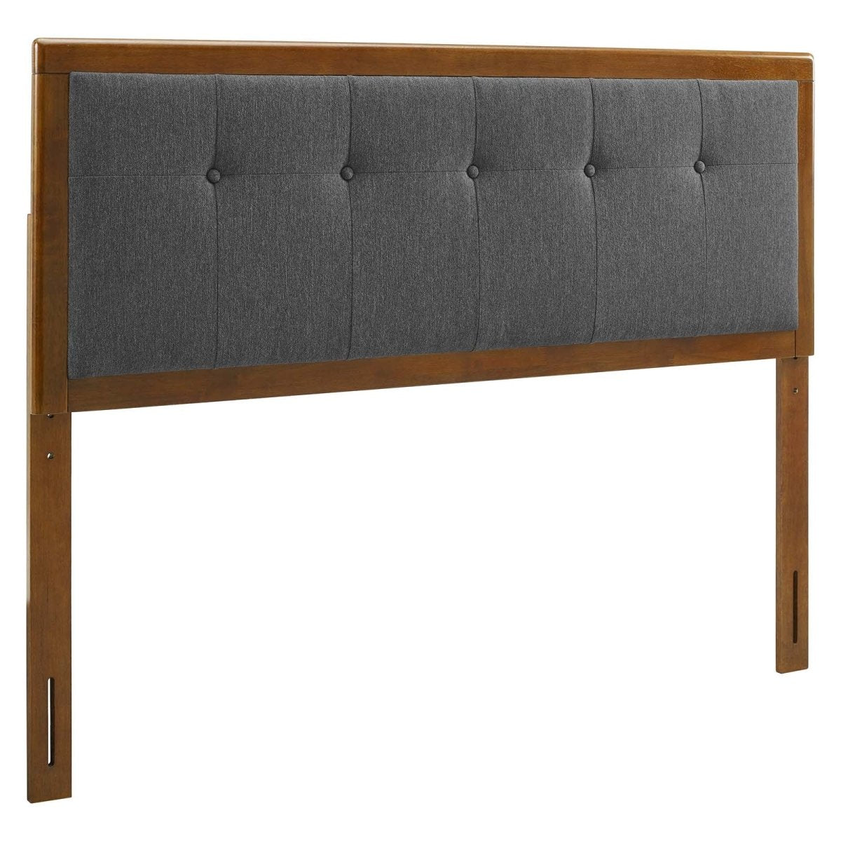 Draper Tufted Full Fabric and Wood Headboard - BUILDMYPLACE