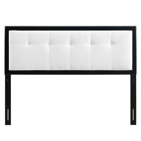 Draper Tufted Full Fabric and Wood Headboard - BUILDMYPLACE