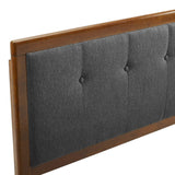 Draper Tufted Full Fabric and Wood Headboard - BUILDMYPLACE