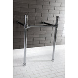 Dreyfuss 22" x 19" Stainless Steel Console Sink Legs - BUILDMYPLACE