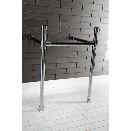 Dreyfuss 22" x 19" Stainless Steel Console Sink Legs - BUILDMYPLACE