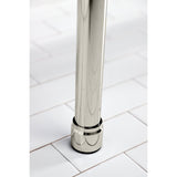 Dreyfuss 22" x 19" Stainless Steel Console Sink Legs - BUILDMYPLACE