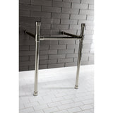 Dreyfuss 22" x 19" Stainless Steel Console Sink Legs - BUILDMYPLACE