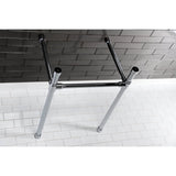 Dreyfuss 22" x 19" Stainless Steel Console Sink Legs - BUILDMYPLACE