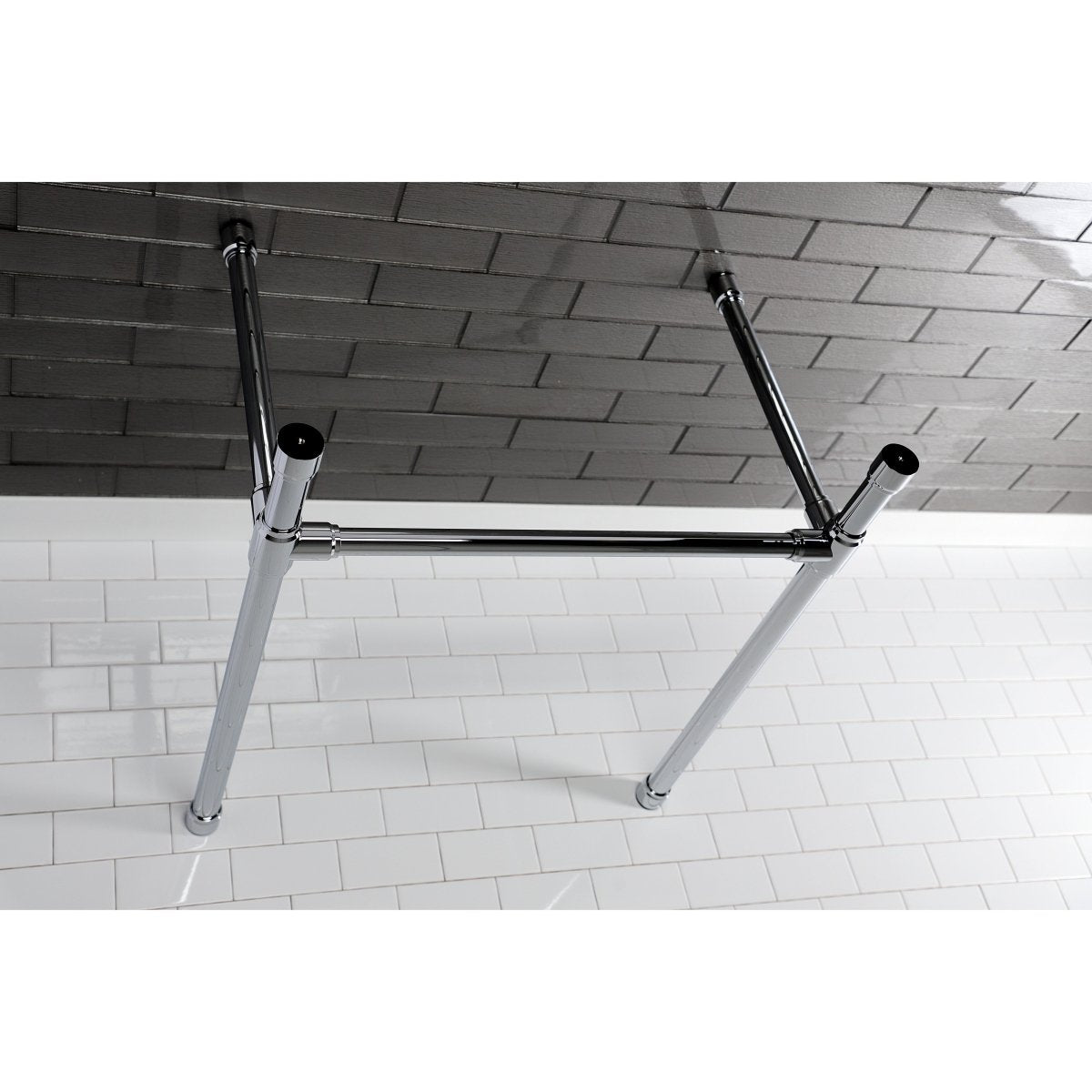 Dreyfuss 28" x 19" Stainless Steel Console Sink Legs - BUILDMYPLACE