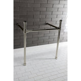 Dreyfuss 28" x 19" Stainless Steel Console Sink Legs - BUILDMYPLACE