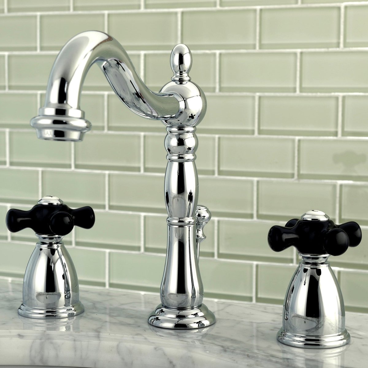 Duchess 8 inch Widespread Traditional Bathroom Faucet - BUILDMYPLACE