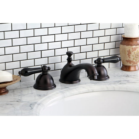 Duchess 8" To 16" Widespread Bathroom Faucet With Brass Pop Up - BUILDMYPLACE