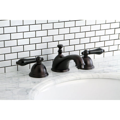 Duchess 8" To 16" Widespread Bathroom Faucet With Brass Pop Up - BUILDMYPLACE