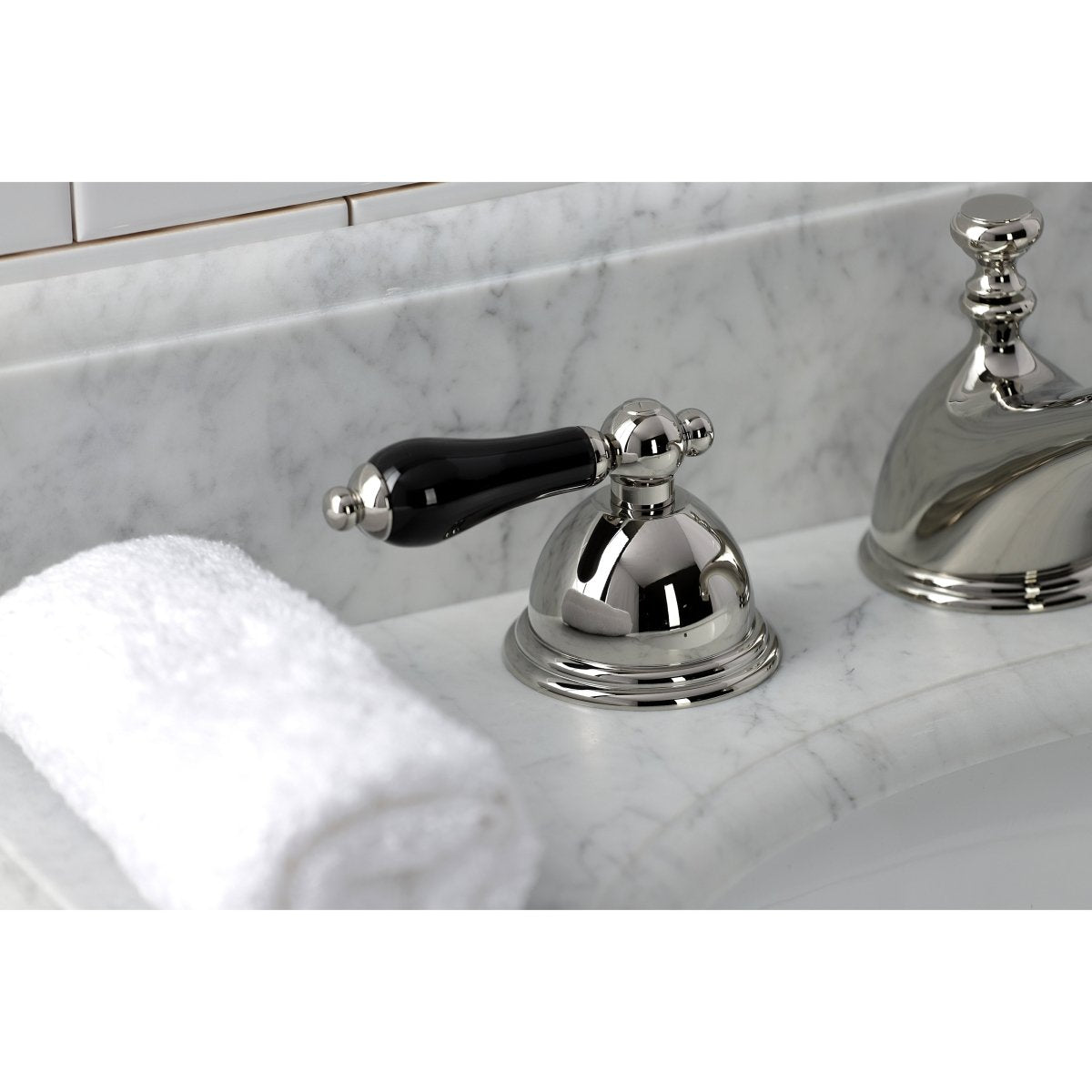 Duchess 8" To 16" Widespread Bathroom Faucet With Brass Pop Up - BUILDMYPLACE