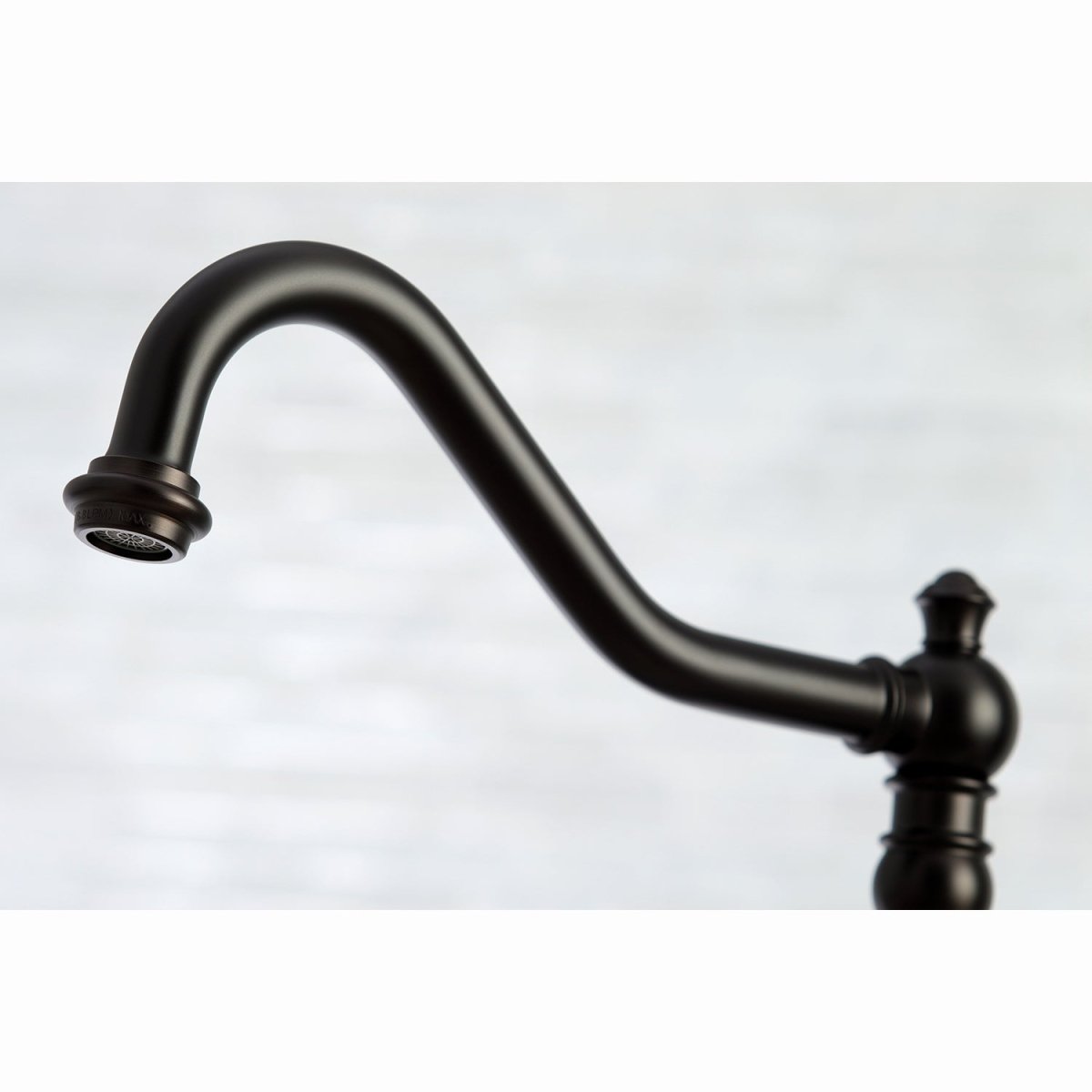 Duchess Bridge Four Hole Kitchen Faucet With Brass Sprayer - BUILDMYPLACE