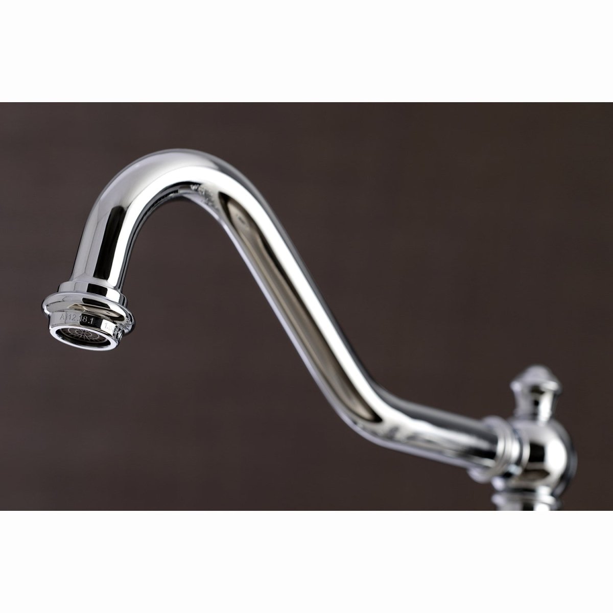 Duchess Bridge Four Hole Kitchen Faucet With Brass Sprayer - BUILDMYPLACE