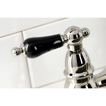 Duchess Bridge Four Hole Kitchen Faucet With Brass Sprayer