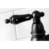 Duchess Bridge Four Hole Kitchen Faucet With Brass Sprayer - BUILDMYPLACE