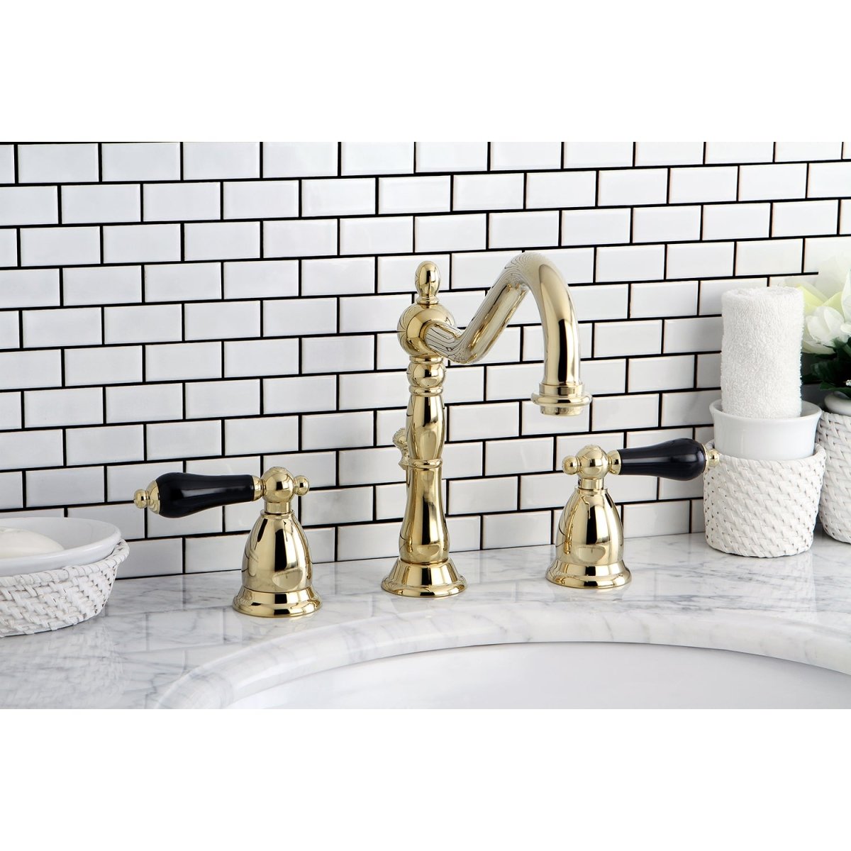 Duchess Deck Mount 8" Widespread Bathroom Faucet - BUILDMYPLACE