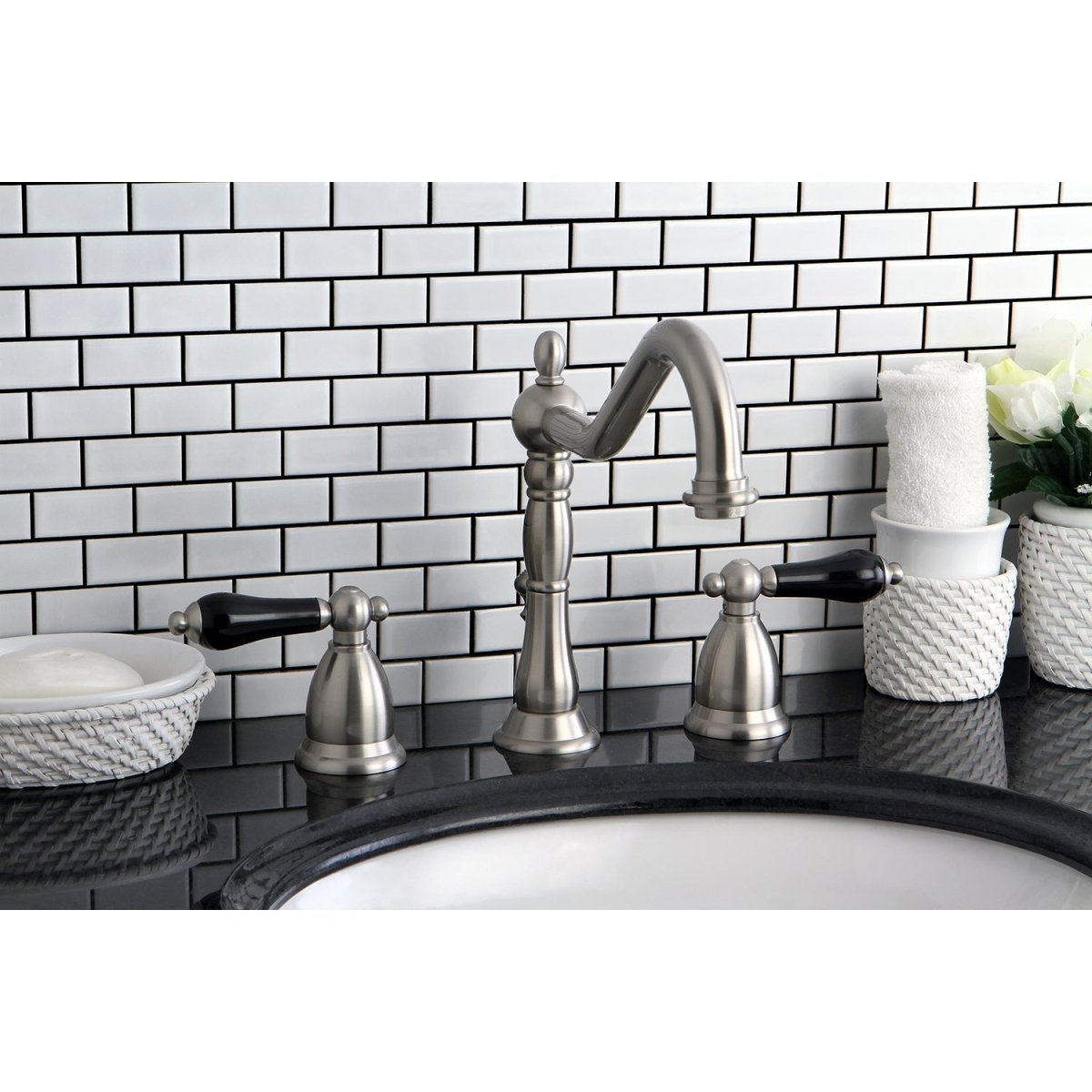 Duchess Deck Mount 8" Widespread Bathroom Faucet - BUILDMYPLACE