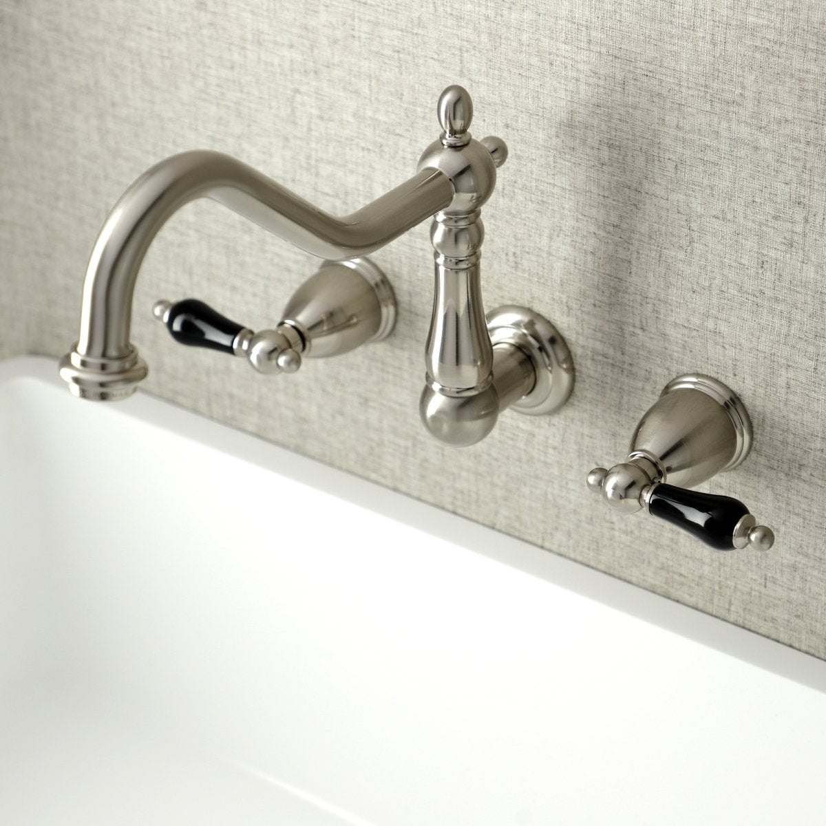 Duchess Three Hole Wall Mount Kitchen Faucet - BUILDMYPLACE