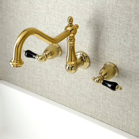 Duchess Three Hole Wall Mount Kitchen Faucet - BUILDMYPLACE