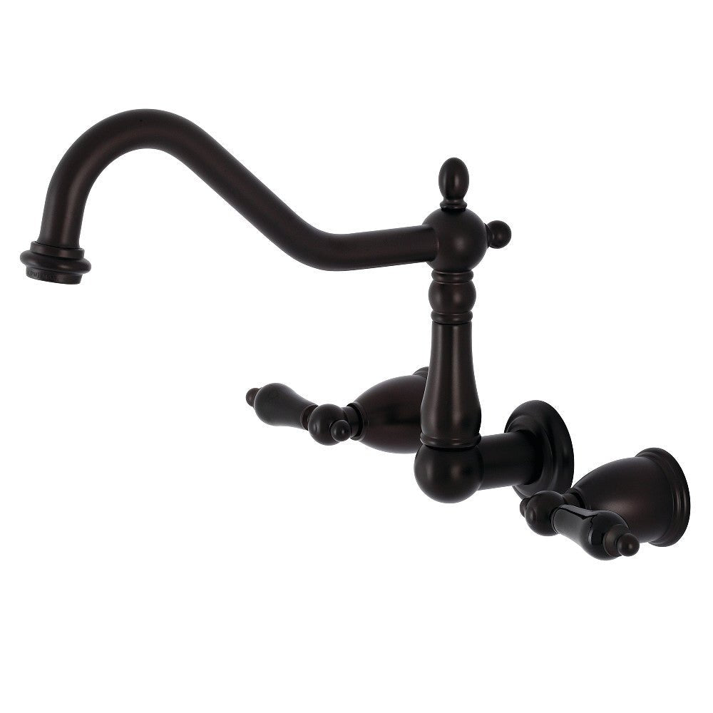 Duchess Three Hole Wall Mount Kitchen Faucet - BUILDMYPLACE