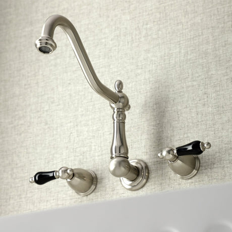 Duchess Three Hole Wall Mount Kitchen Faucet - BUILDMYPLACE