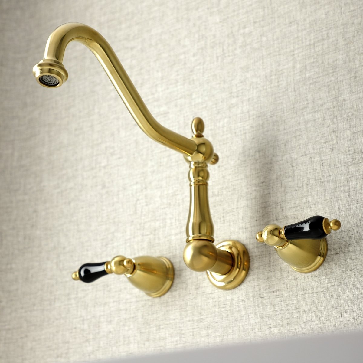 Duchess Three Hole Wall Mount Kitchen Faucet - BUILDMYPLACE