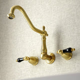 Duchess Three Hole Wall Mount Kitchen Faucet - BUILDMYPLACE