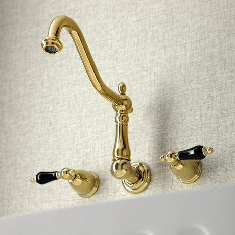 Duchess Three Hole Wall Mount Kitchen Faucet - BUILDMYPLACE