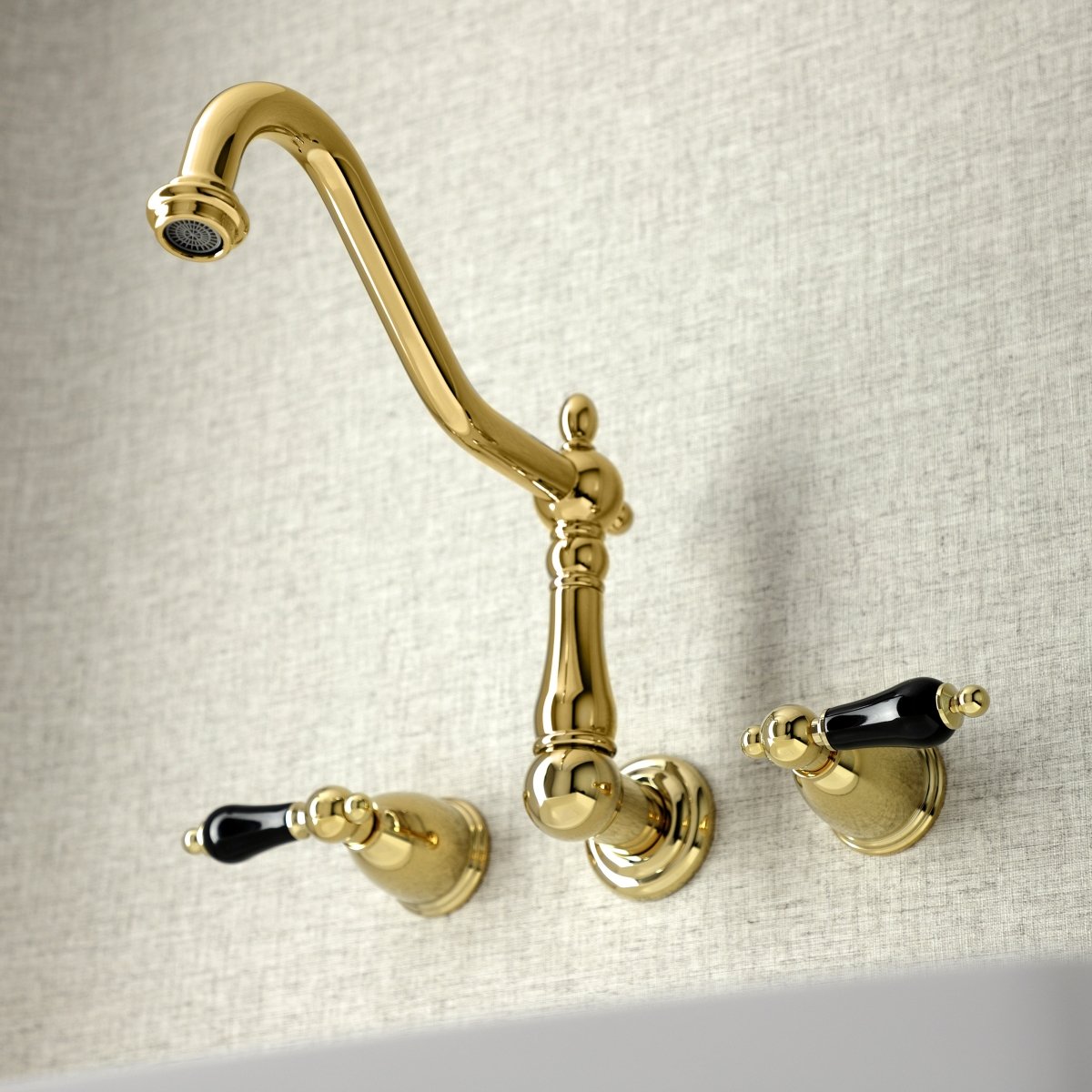 Duchess Three Hole Wall Mount Kitchen Faucet - BUILDMYPLACE