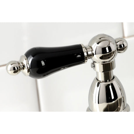 Duchess Traditional Bridge Kitchen Faucet with Brass Sprayer - BUILDMYPLACE