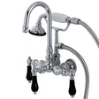 Duchess Wall Mount Clawfoot Tub Faucet - BUILDMYPLACE