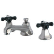 Duchess Widespread Bathroom Faucet W/ Brass Pop Up & 8" Faucet Center - BUILDMYPLACE