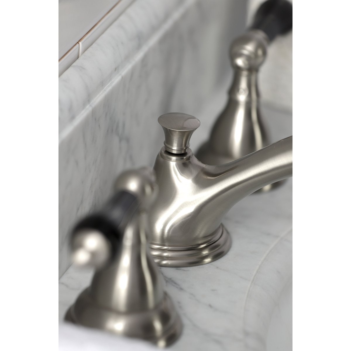 Duchess Widespread Bathroom Faucet With Brass Pop Up In Corrosion Resistant Finish - BUILDMYPLACE