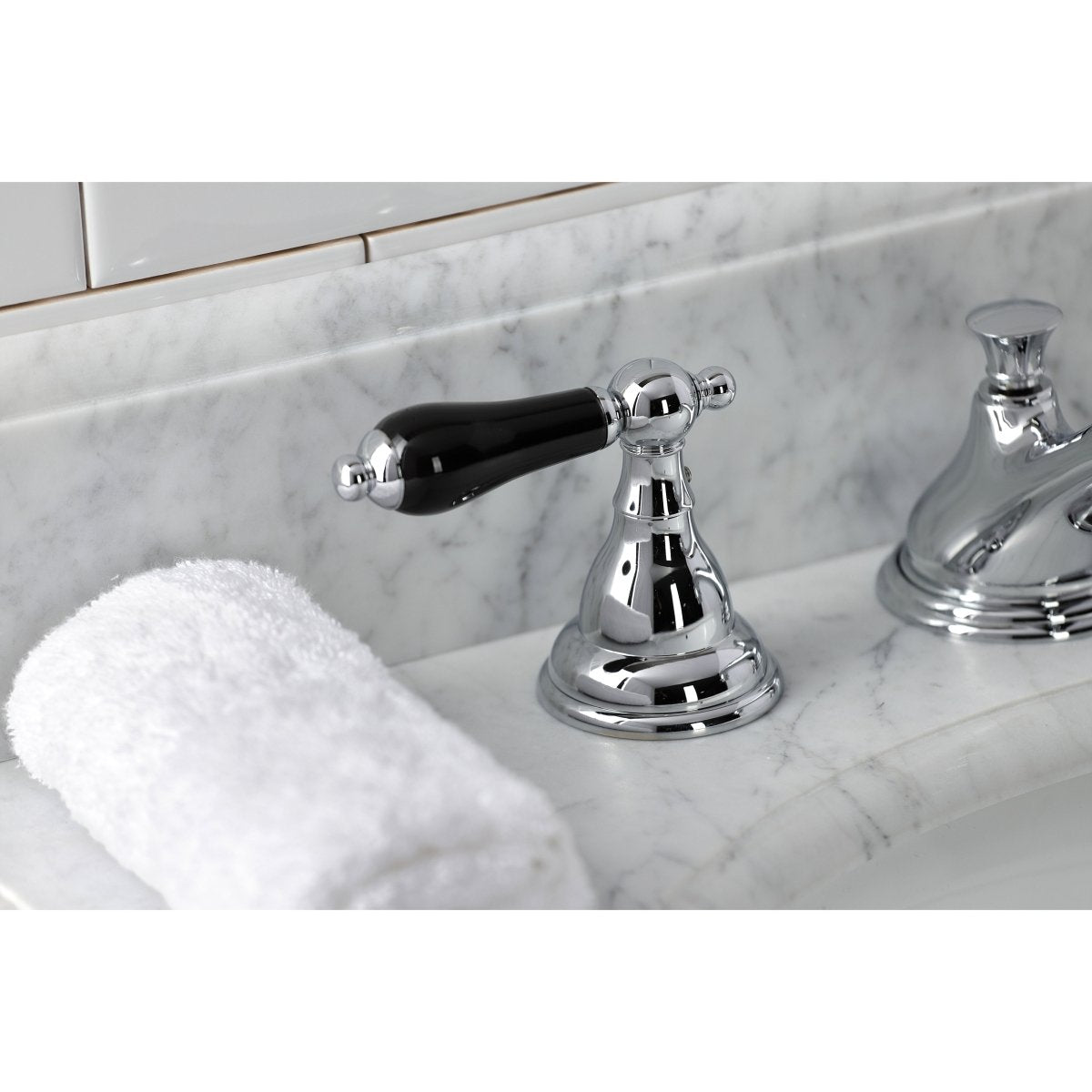 Duchess Widespread Bathroom Faucet With Brass Pop Up In Corrosion Resistant Finish - BUILDMYPLACE