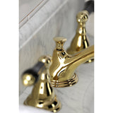 Duchess Widespread Bathroom Faucet With Brass Pop Up In Corrosion Resistant Finish - BUILDMYPLACE