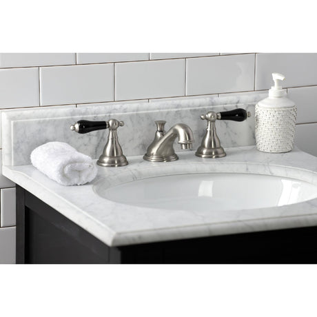 Duchess Widespread Bathroom Faucet With Brass Pop Up In Corrosion Resistant Finish - BUILDMYPLACE