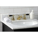 Duchess Widespread Bathroom Faucet With Brass Pop Up In Corrosion Resistant Finish - BUILDMYPLACE