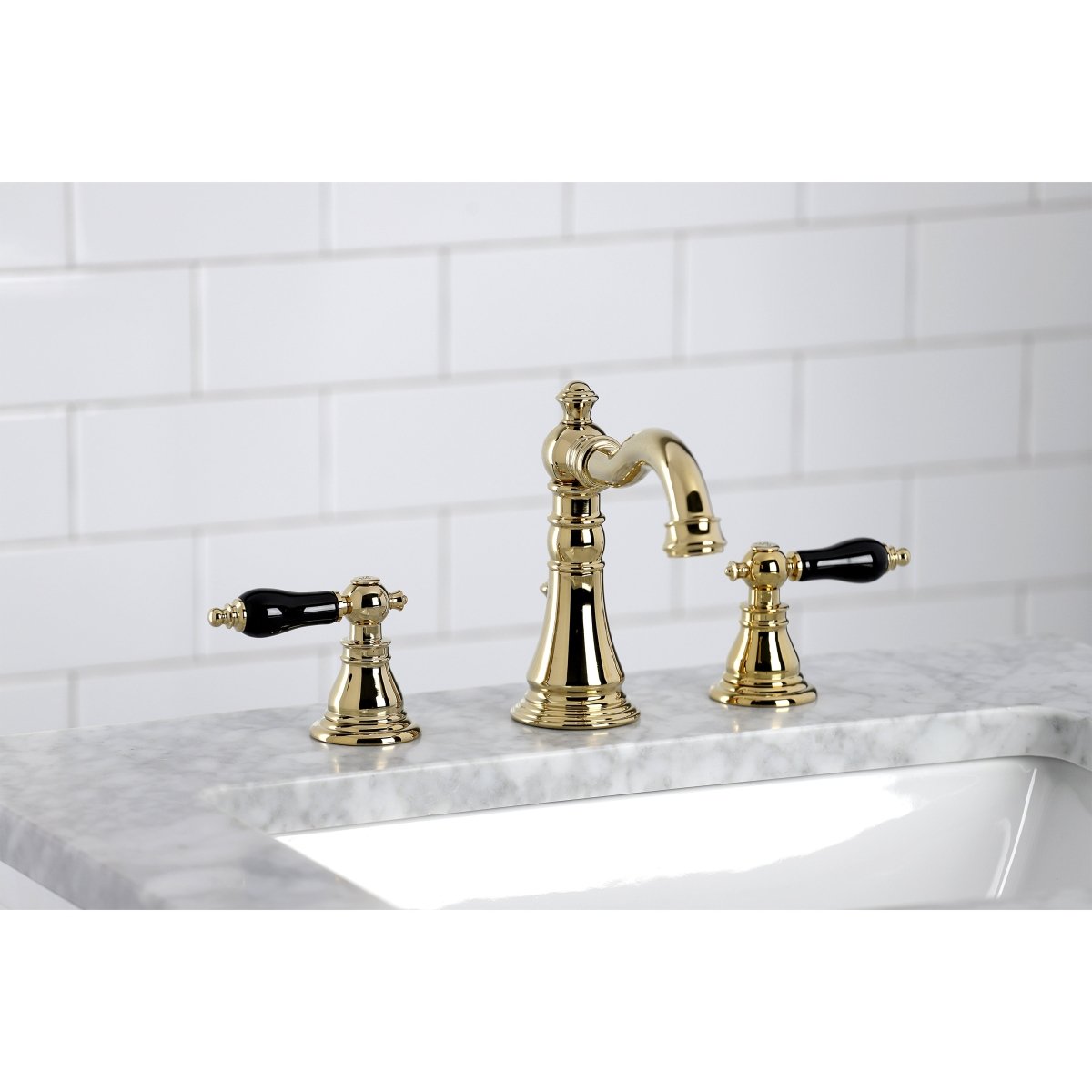 Duchess Widespread Bathroom Faucet with Retail Pop - Up - BUILDMYPLACE