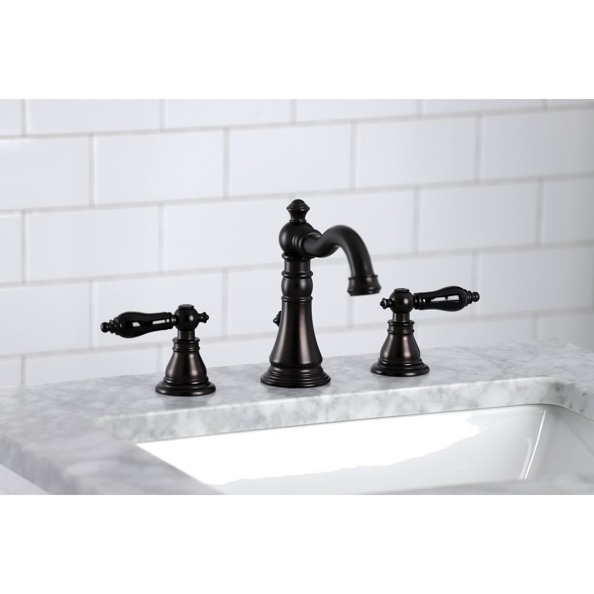 Duchess Widespread Bathroom Faucet with Retail Pop - Up - BUILDMYPLACE