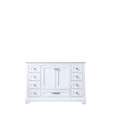 Dukes 48" White Vanity Cabinet Only - BUILDMYPLACE
