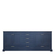 Dukes 80" Navy Blue Vanity Cabinet Only - BUILDMYPLACE